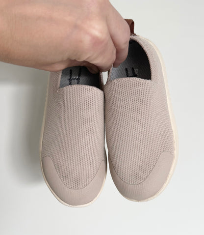Heyfolks Light Beige Knit Slip On Sneakers (6)