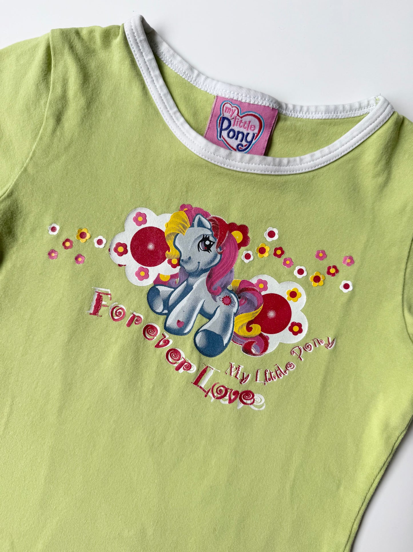 Vintage My Little Pony Green “Forever Love” T-Shirt (4T)