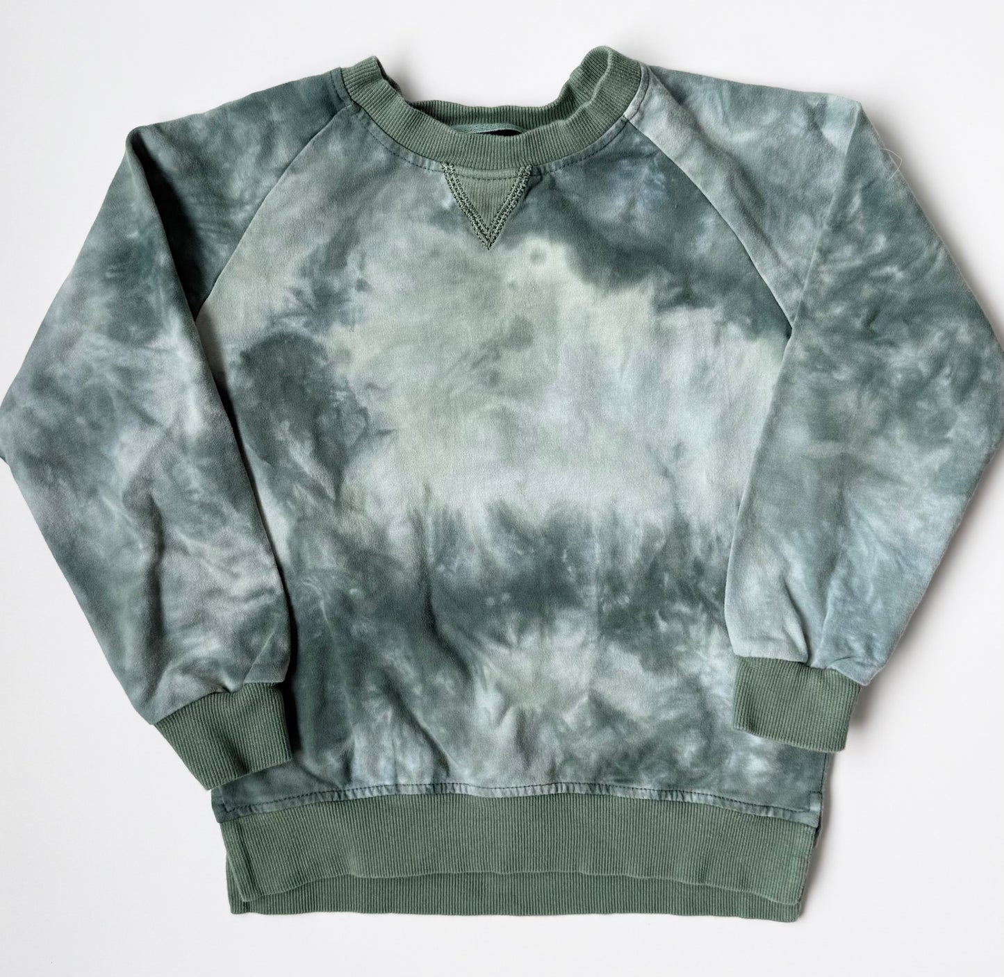 Little Bipsy Green Tie Dye Sweater & Pants Set (4-5 Years)
