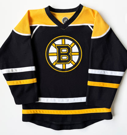 NHL Boston Bruins Hockey Black & Yellow Jersey (6-7 Years)