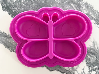 Kushies Purple Butterfly Suction Plate