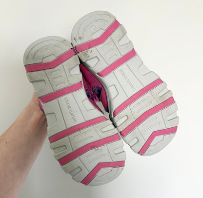 Eddie Bauer Pink & Purple Bump Toe Sandals (J1)