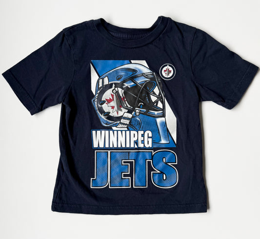 NHL Winnipeg Jets Navy Hockey T-Shirt (4T)