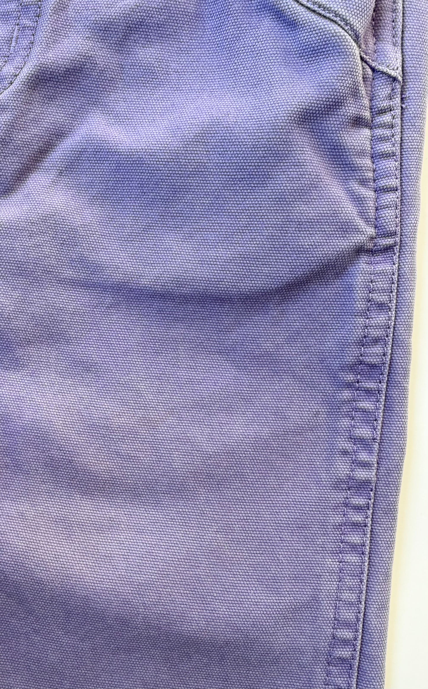 Carhartt Purple Bow Pocket Overalls (18 Months)