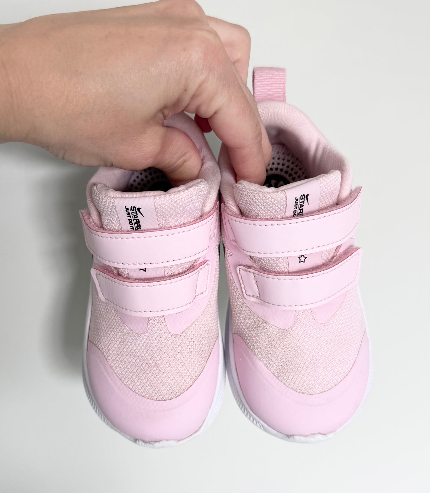 Nike Star Runner 3 Baby Pink Velcro Sneakers (7)