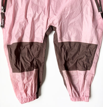 Tuffo Pink & Brown Detail Muddy Buddy Suit (3T)