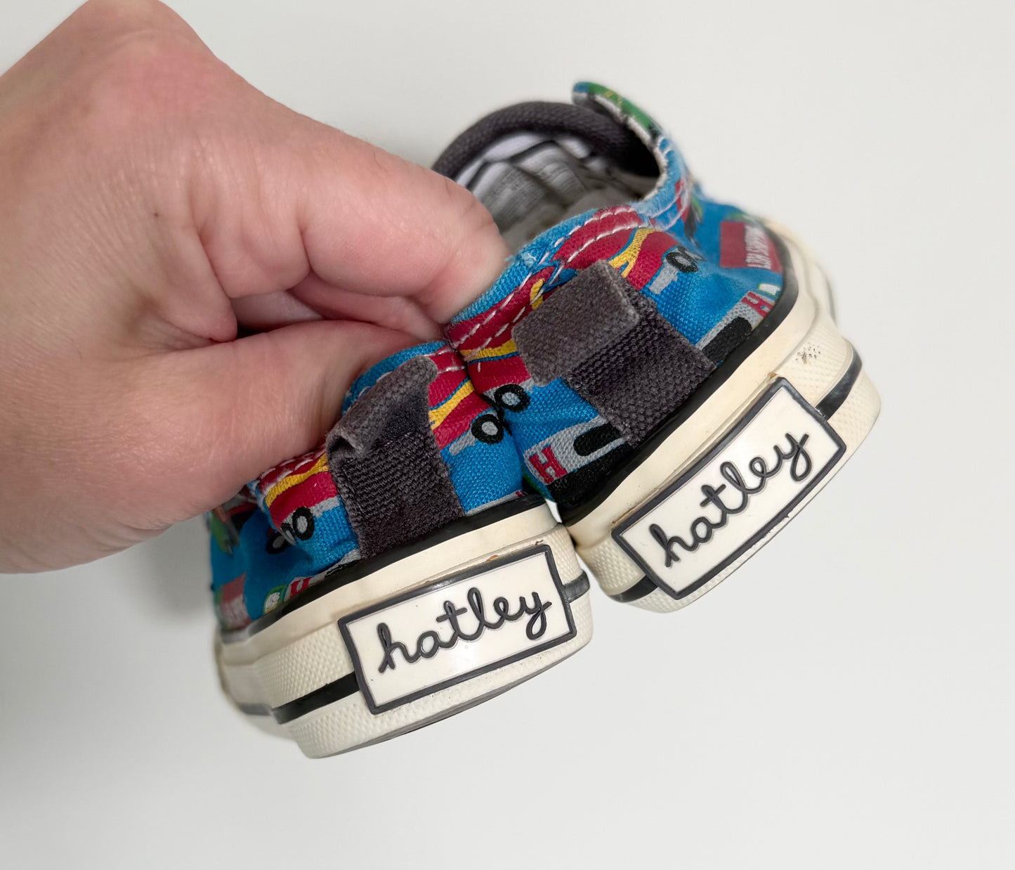 Hatley Construction Truck Stretch Tongue Sneakers (8)