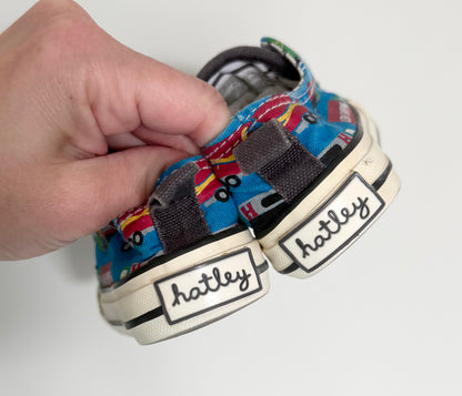 Hatley Construction Truck Stretch Tongue Sneakers (8)