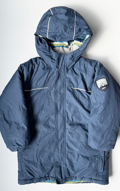 MEC Blue & Interior Striped Toaster Parka (6 Years)