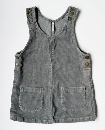 Rylee & Cru Odette Grey Blue Corduroy Skirtall (4-5 Years)
