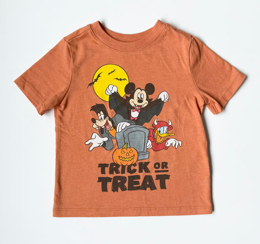 Old Navy x Disney Orange “Trick or Treat” T-Shirt (2T)