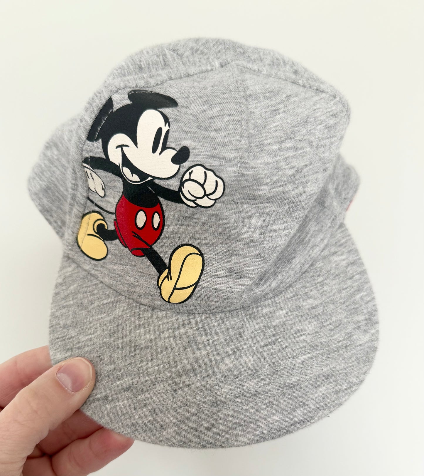 H&M Disney Heather Grey Mickey SnapBack Hat (6-9 Months)