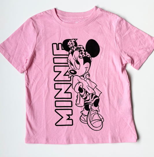 H&M x Disney Minnie Pink T-Shirt - New (6-8 Years)