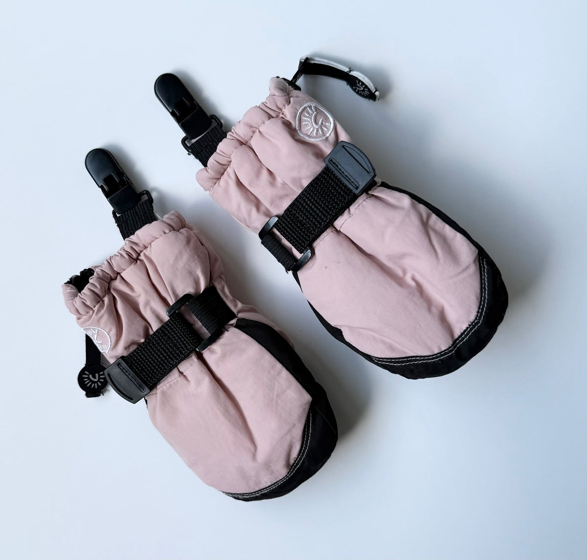 CaliKids Light Pink Winter Mittens (12-24 Months)