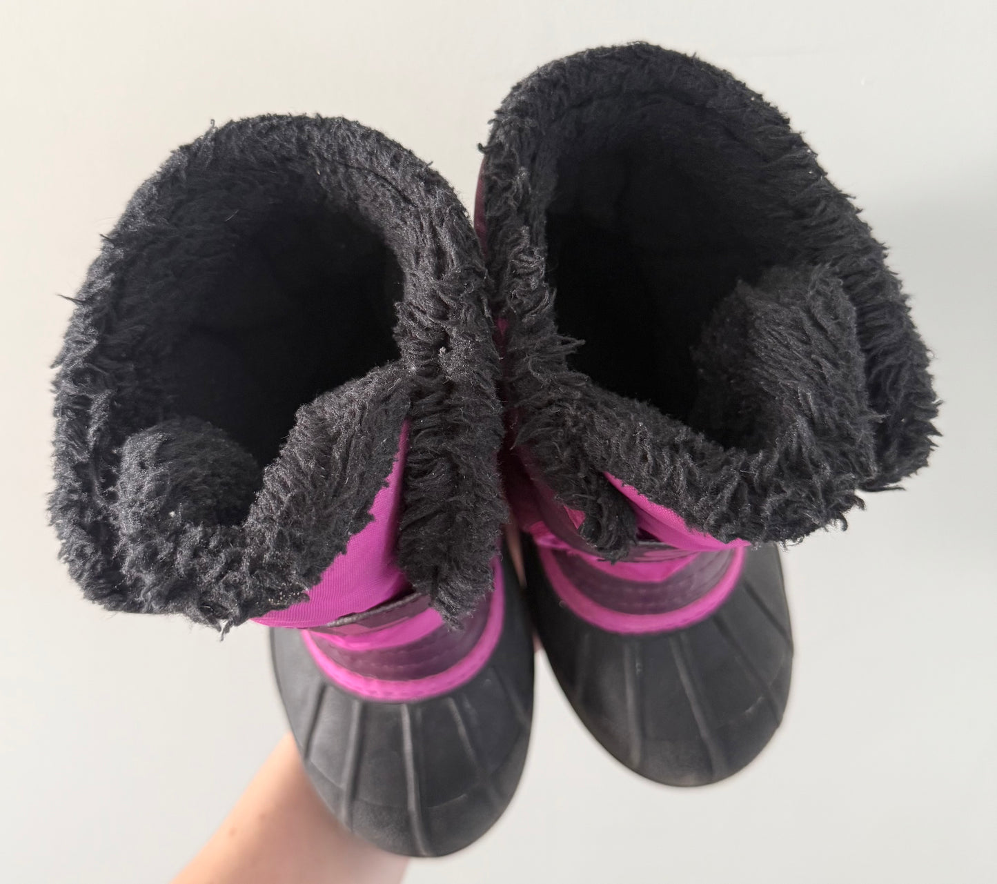 Sorel Pink/Purple Snow Commander Winter Boots (11)