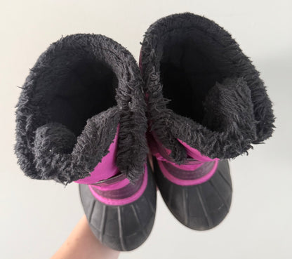 Sorel Pink/Purple Snow Commander Winter Boots (11)