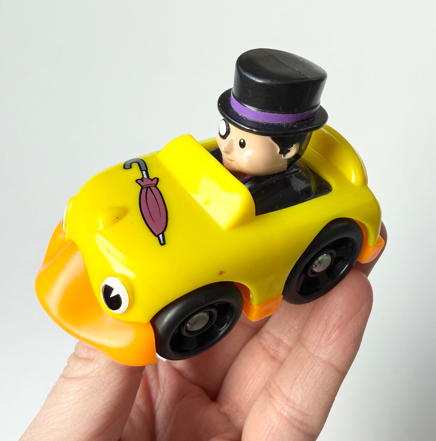 Fisher-Price Little People DC Super Friends Penguin Villain Duck Wheelie #1