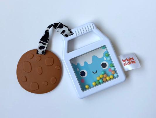 Bright Stars Milk & Cookie Teether & Rattle