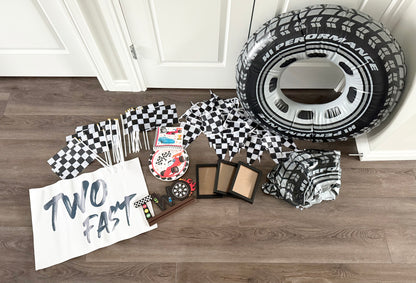 “Two Fast” Themed Party Decoration Bundle