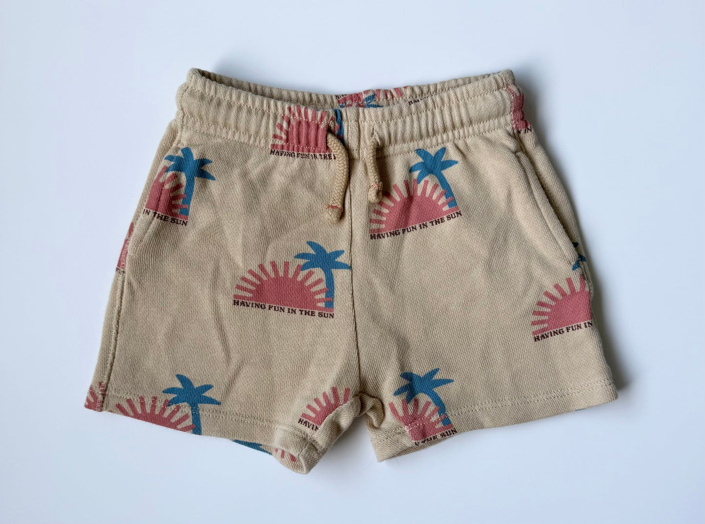 Zara Tan “Having Fun In The Sun” Shorts (3-6 Months)