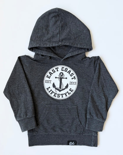East Coast Lifestyle Grey Hoodie (4T)