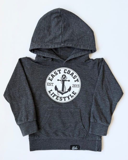 East Coast Lifestyle Grey Hoodie (4T)