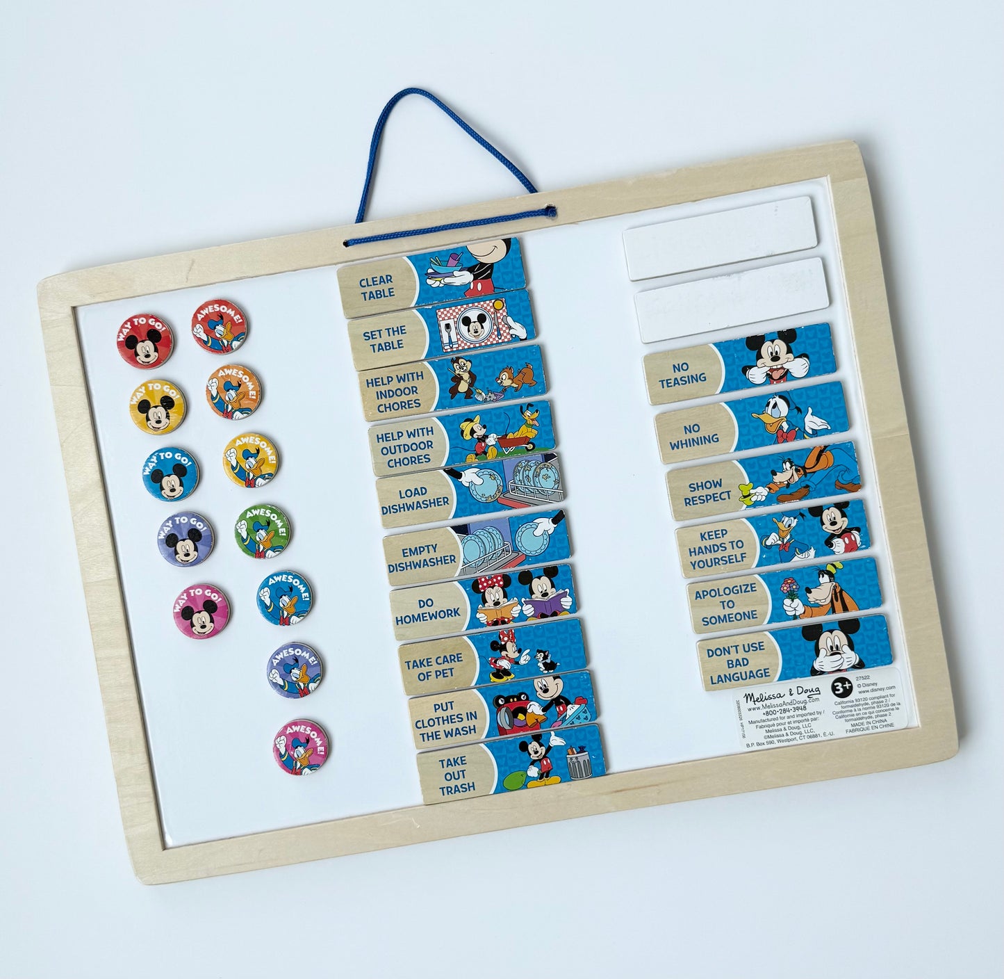 Melissa & Doug Disney Mickey Mouse Clubhouse My Magnetic Responsibility Chart
