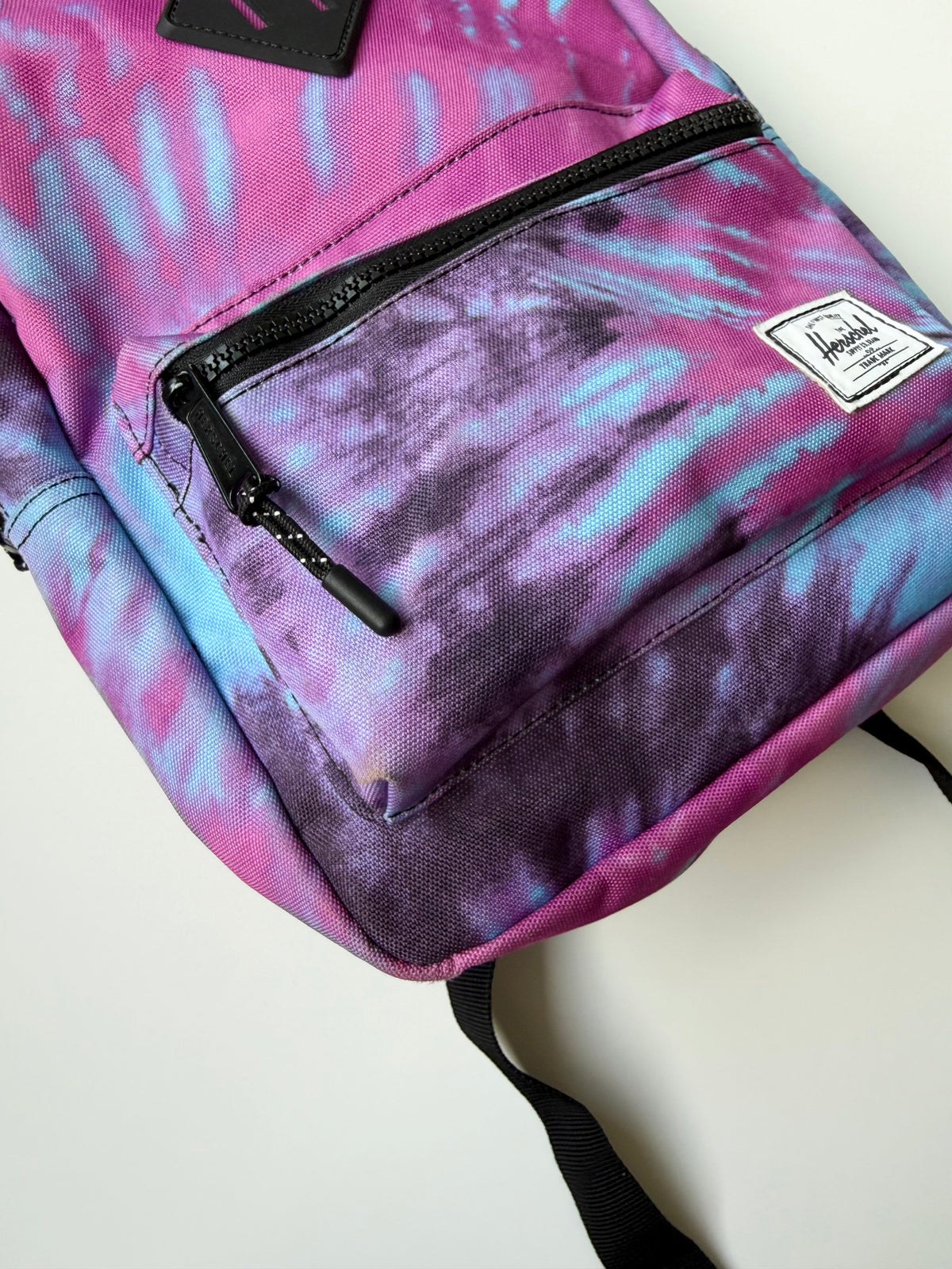 Herschel Supply Purple & Blue Tie Dye Heritage Kid Mini Backpack (9L)