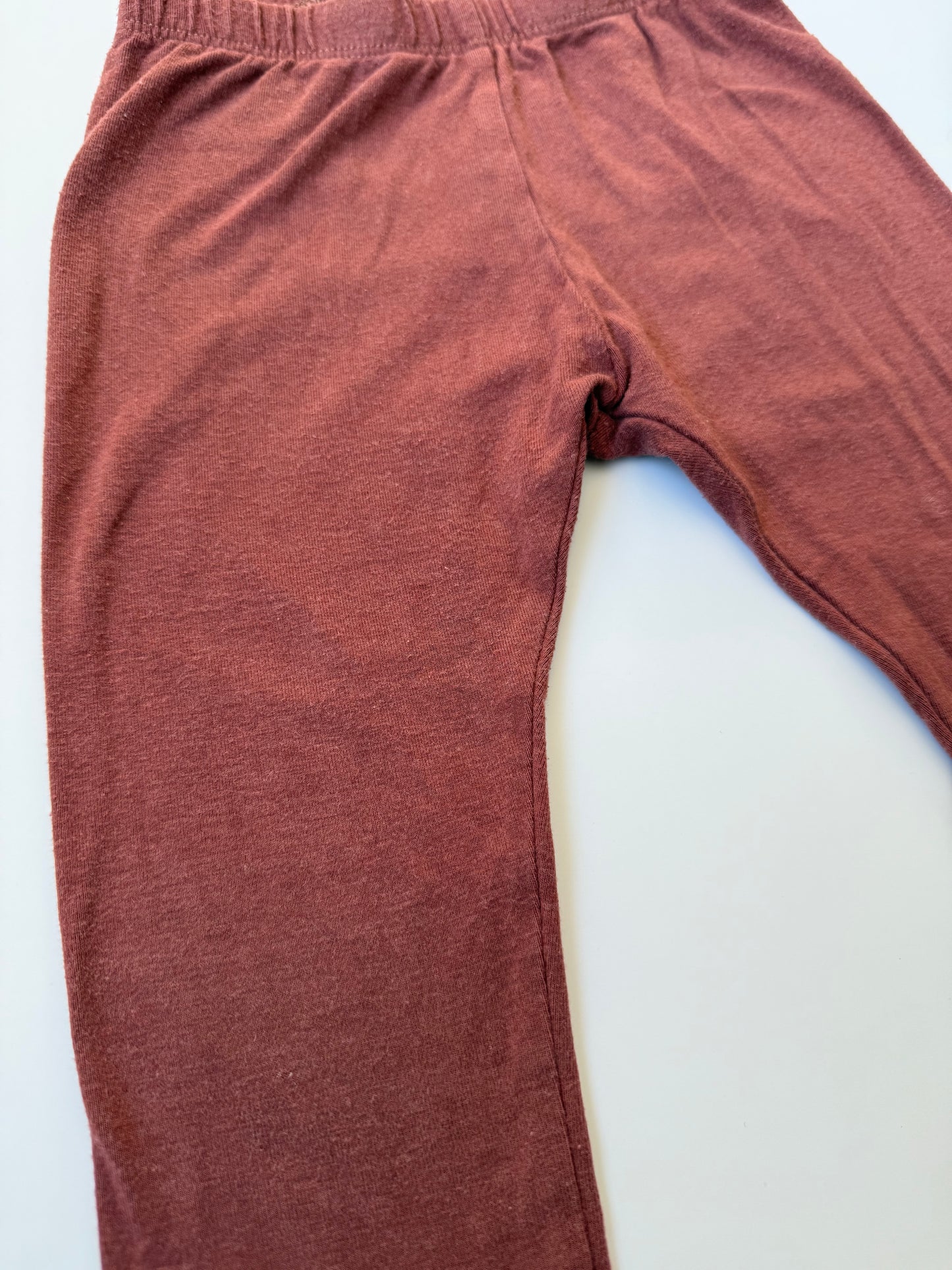 Jax & Lennon Brown/Red Leggings (2/3 Years)