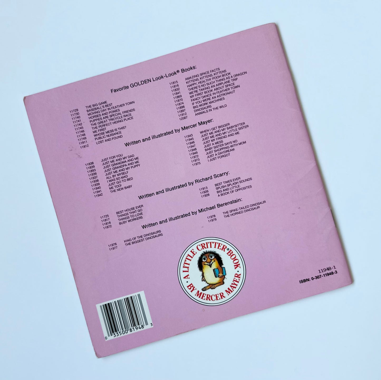 Little Critter Just A Mess Book