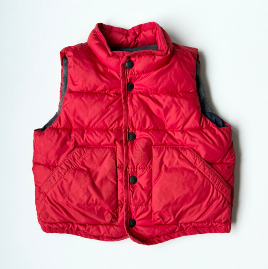 Baby Gap Red Puffer Vest (12-18 Months)