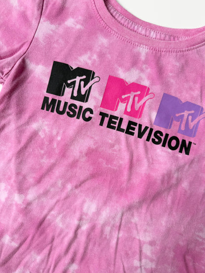 MTV Pink Tie Dye T-Shirt (4/5 Years)
