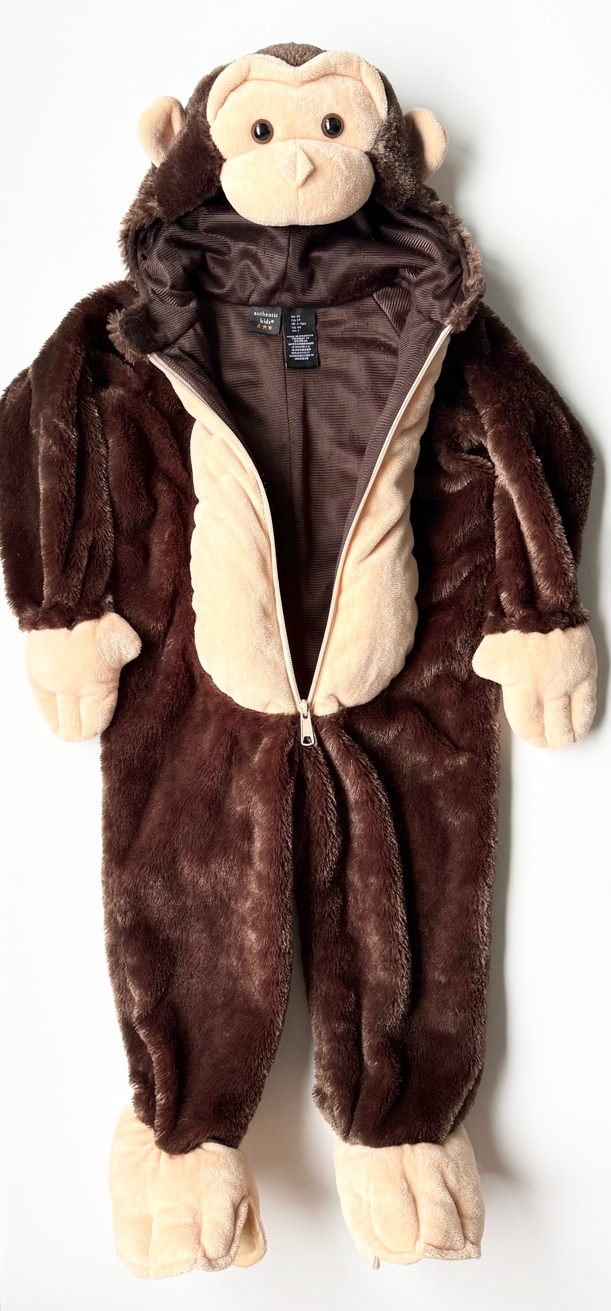 Authentic Kids Monkey Costume (3T)