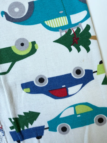 Hanna Andersson Christmas Cars Two Piece PJ Set (5T)