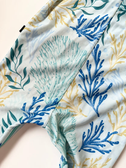 Honeysuckle Swim Light Green Under the Sea Full Coverage Sunsuit (2T)
