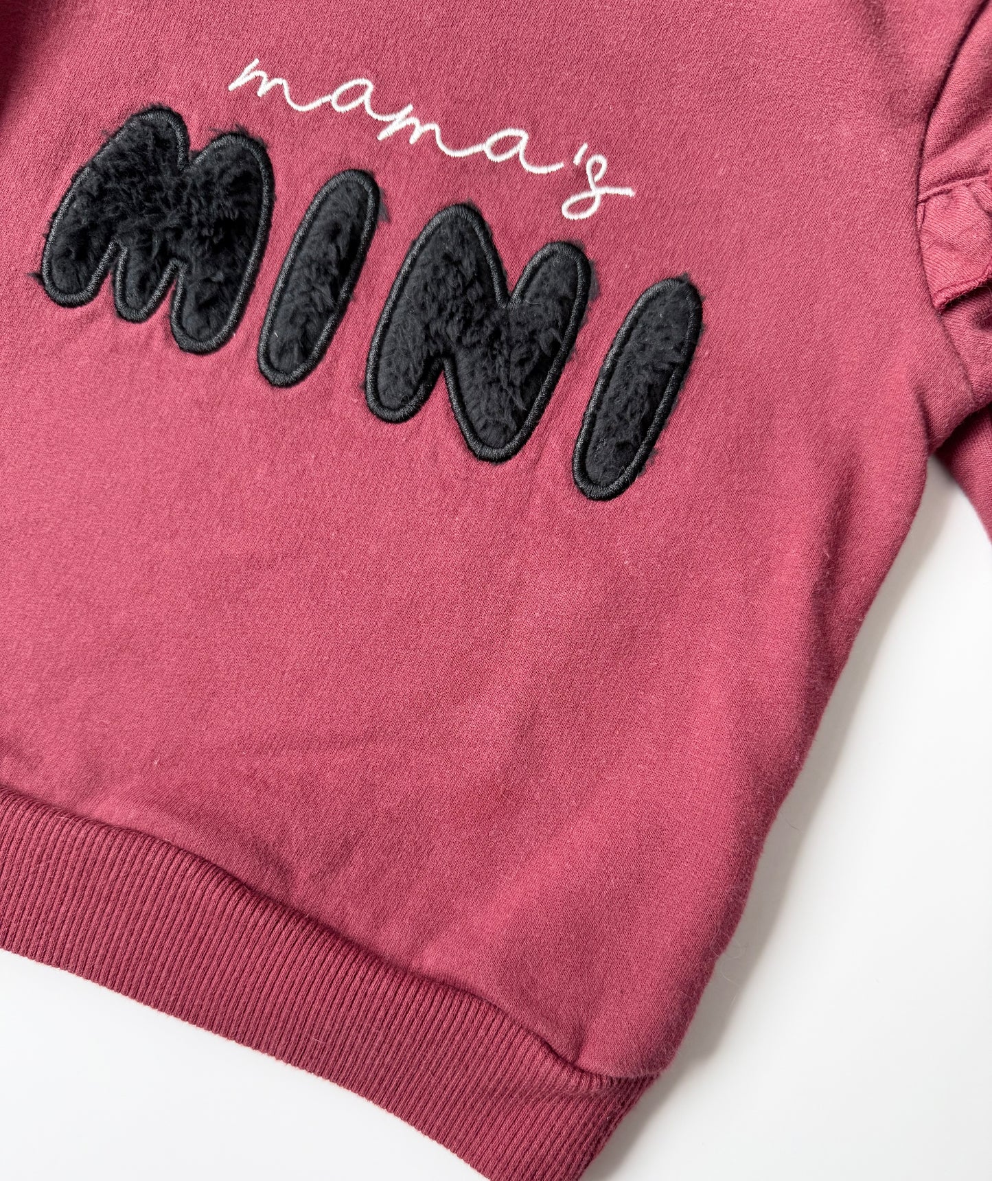 PL Baby Maroon “Mamas Mini” Sweater (18 Months)