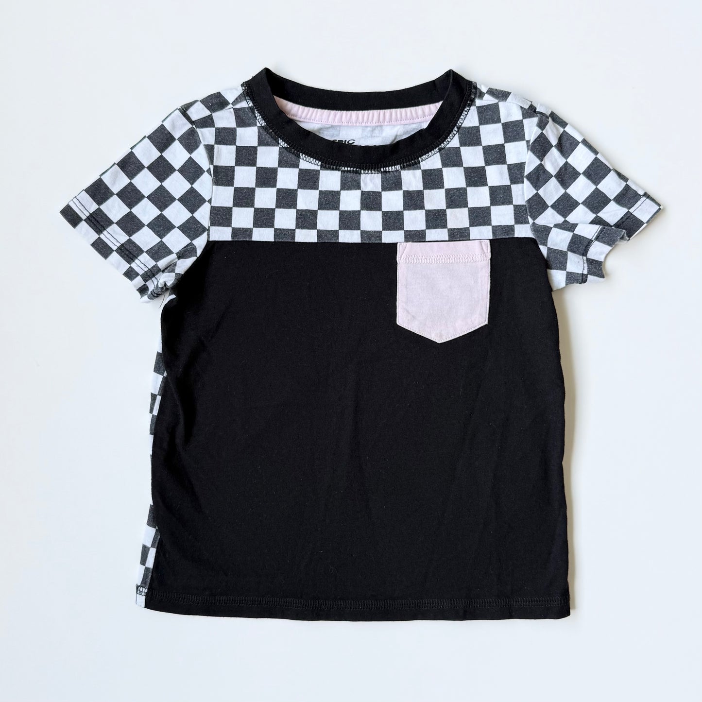 Epic Threads Black & White Checkered T-Shirt (3T)