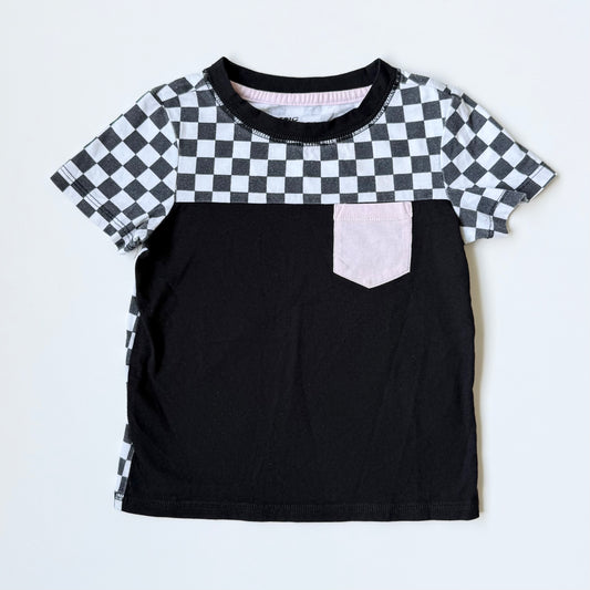 Epic Threads Black & White Checkered T-Shirt (3T)