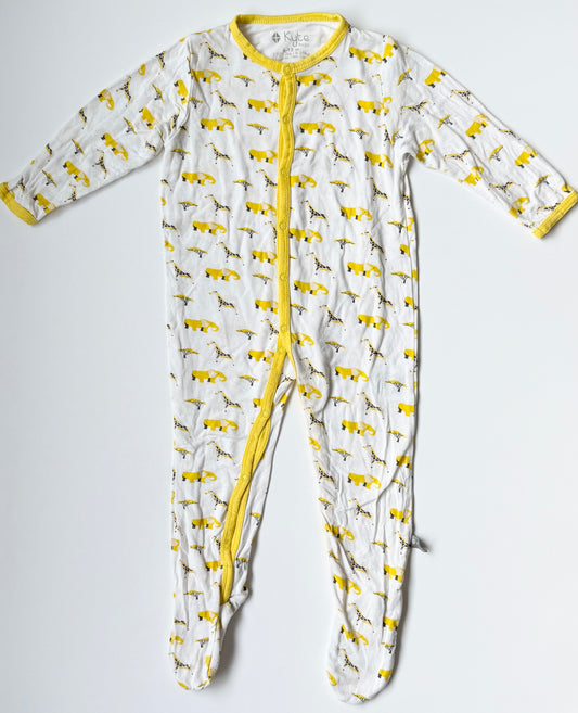 Kyte Safari Snap Footie Sleeper (6-12 Months)