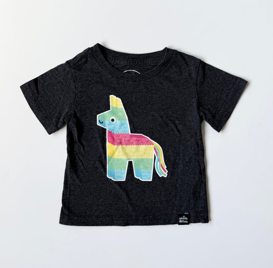 Whistle & Flute Dark Grey Piñata T-Shirt (12-18 Months)