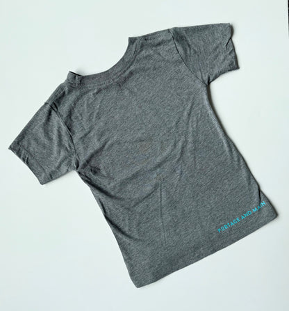Portage & Main Grey “Poor Snack Management” T-Shirt (3T)