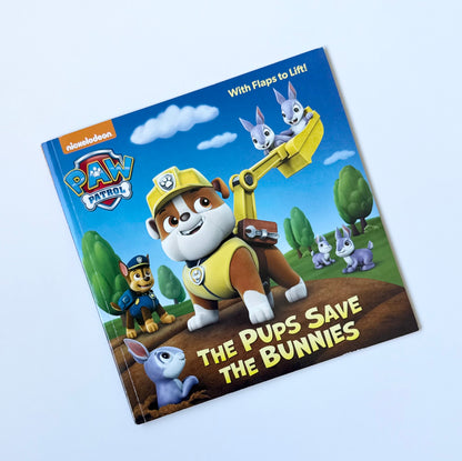 Paw Patrol The Pups Save The Bunnies Flap Book