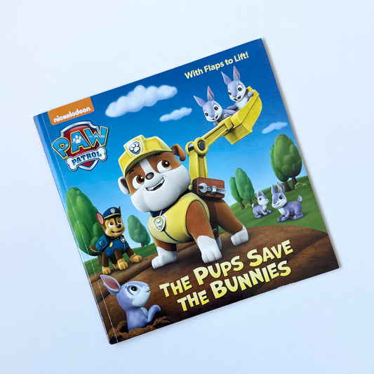 Paw Patrol The Pups Save The Bunnies Flap Book