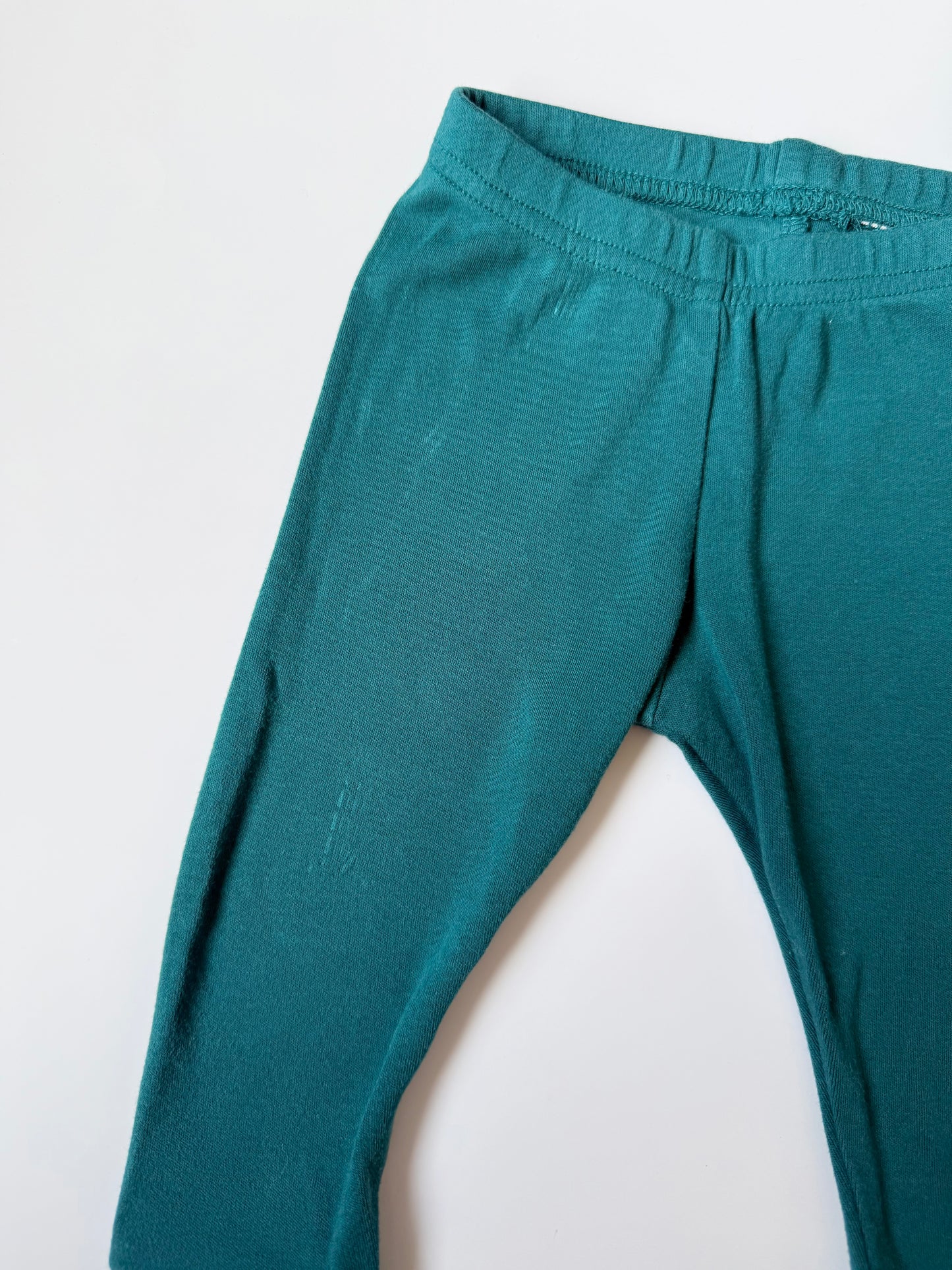 Little & Lively Dark Turquoise Leggings (3-6 Months)