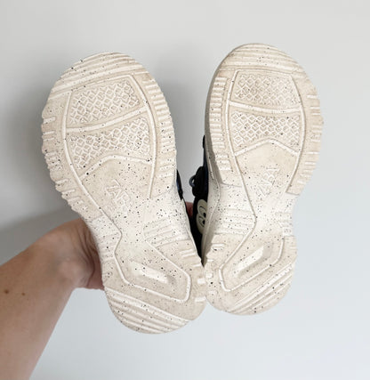 Zara x Disney Blue Mickey Mouse Stretch Drawstring Sneakers (9.5)