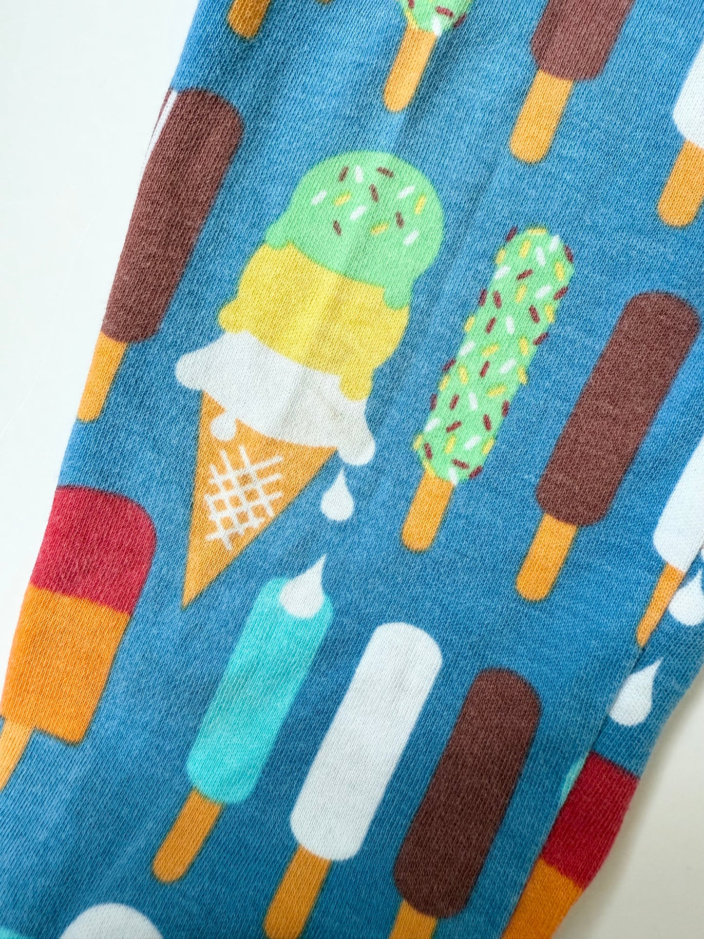 Duns Sweden Blue Ice Cream Sleeveless Jumpsuit - Dungarees (2T)