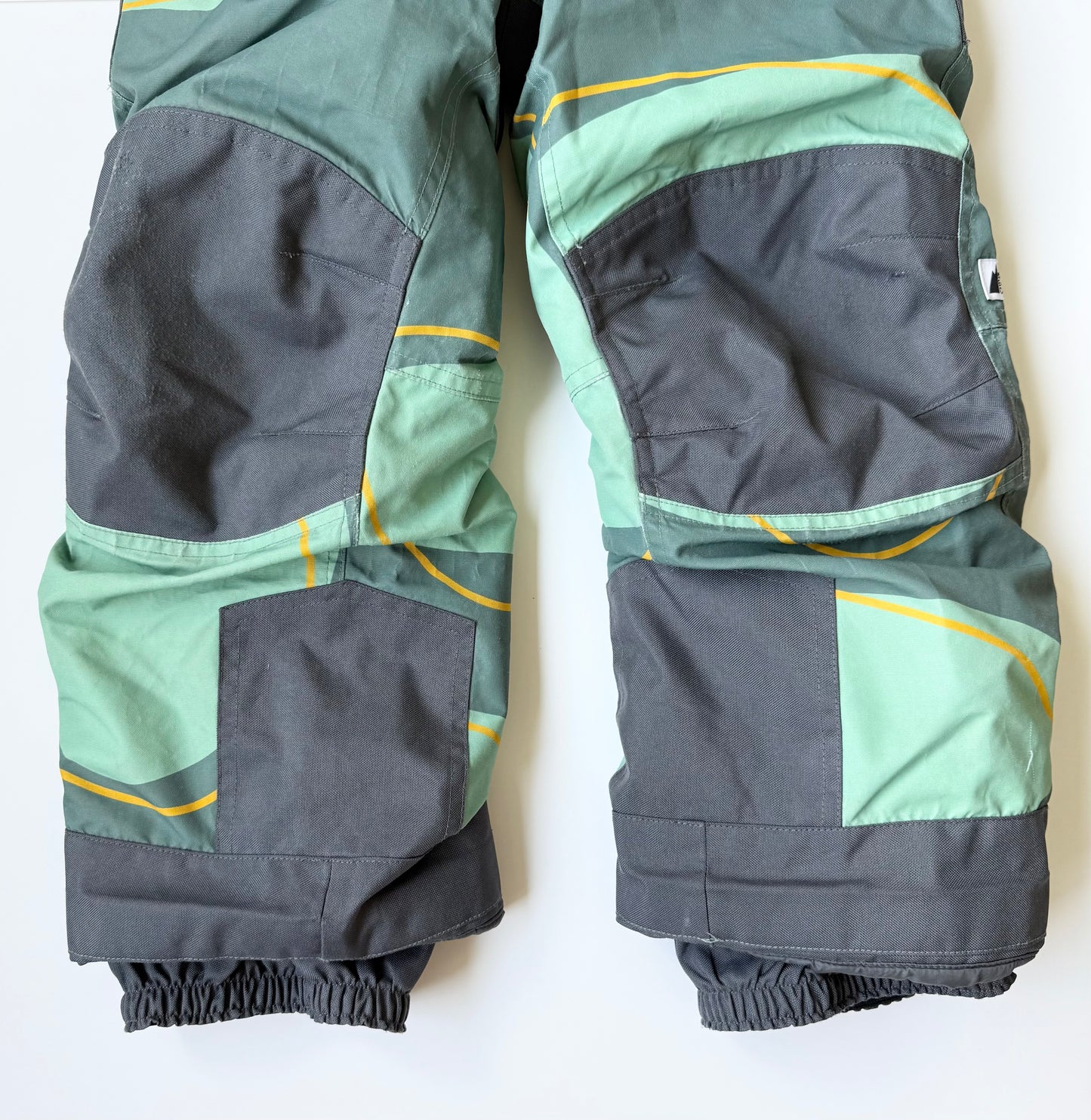 MEC Green & Grey Patterned Toaster Bib Snow Pants (5 Years)