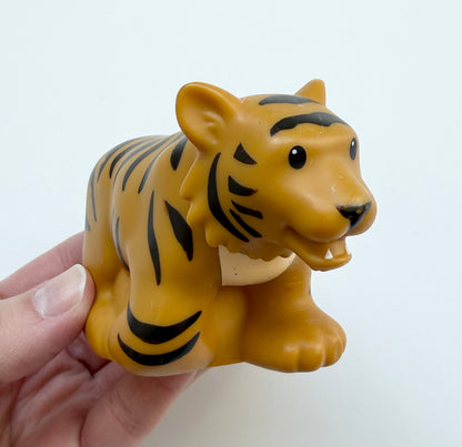 Fisher-Price Little People Tiger Zoo Talker Figurine