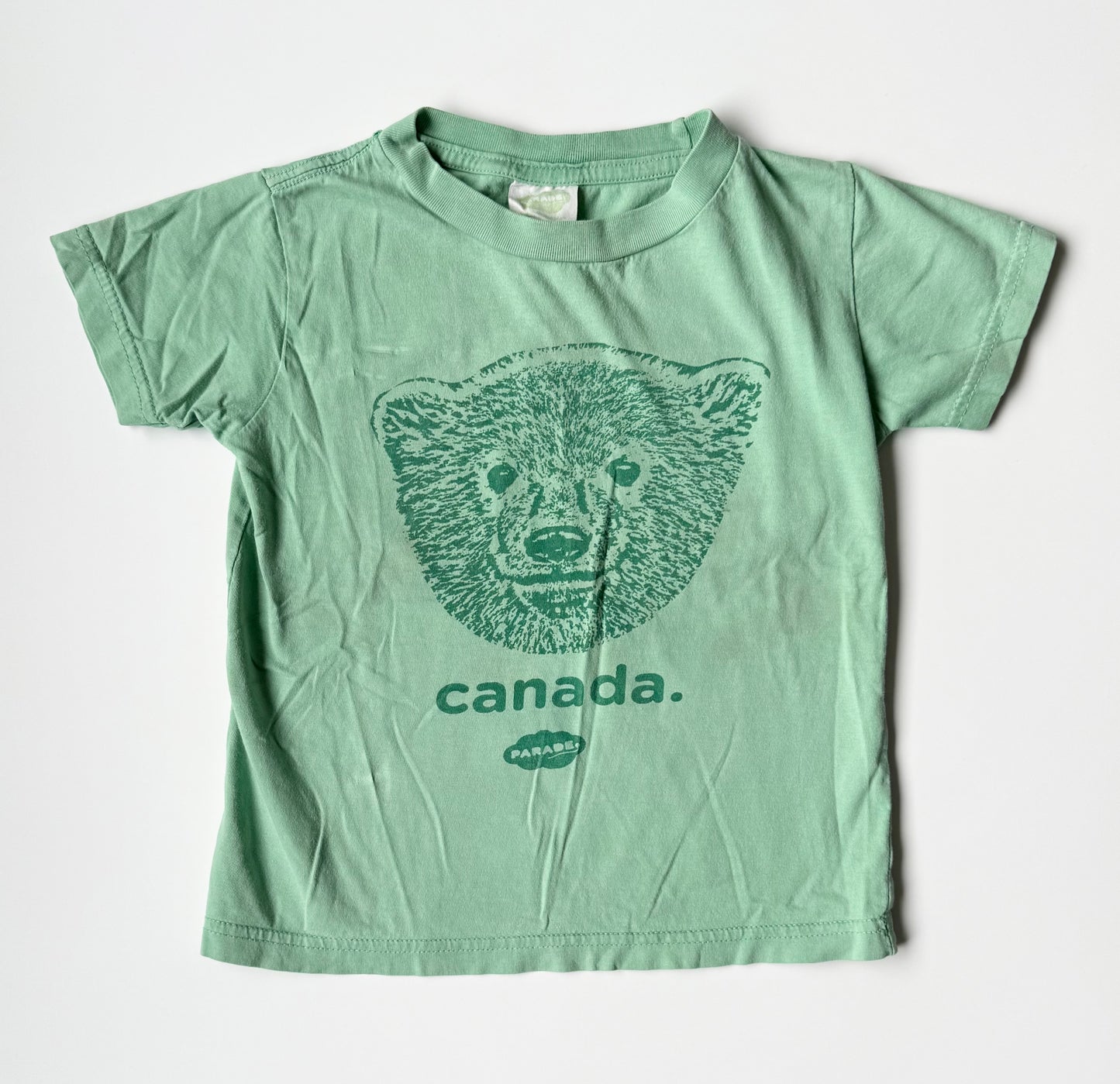 Parade Organics Green Canada Bear T-Shirt (3 Years)