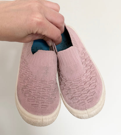 Jan & Jul Pink Knit Slip Ons (9)